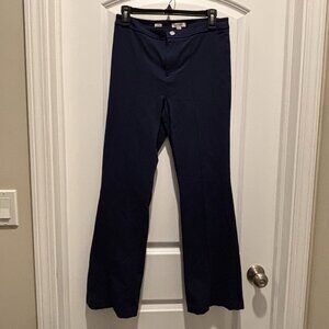Nine West | Navy Blue Kick Flare Dress Pants | Size Medium